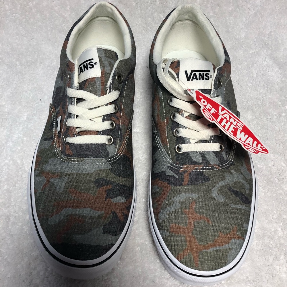 Vans camo shoes